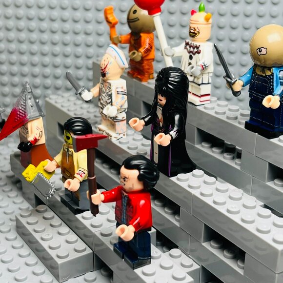 Halloween Horror Custom Minifigure Lot of 8 Shining Silent Hill Texas Chainsaw - Picture 3 of 3